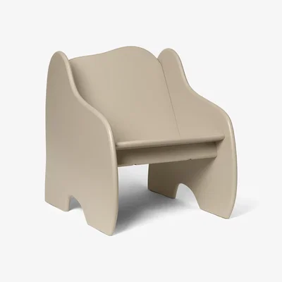 Nordic Nest ferm LIVING Slope lounge chair Cashmere