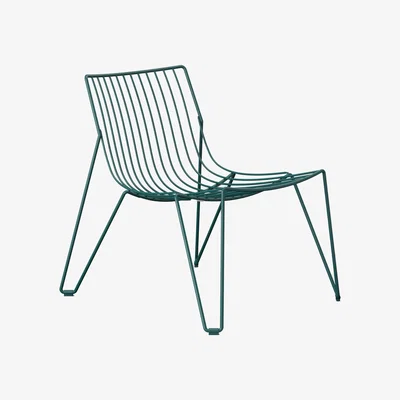 Nordic Nest Massproductions Tio easy chair lounge chair Blue Green