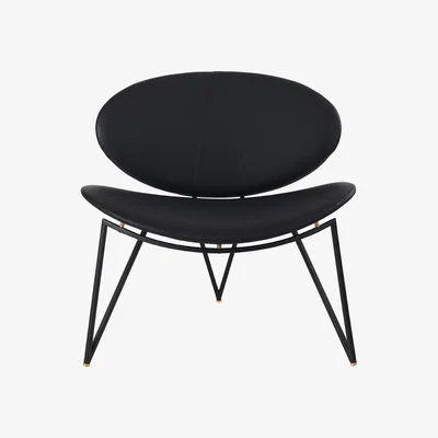 Nordic Nest AYTM Semper lounge chair Black-black
