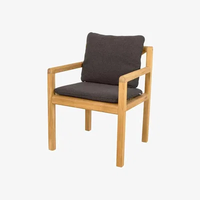 Nordic Nest Cane-line Grace chair Cane-Line focus dark grey teak