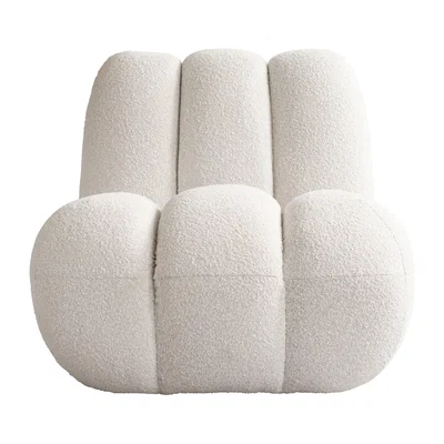 Nordic Nest 101 Copenhagen Toe lounge chair bouclé Off-white
