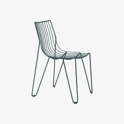 Nordic Nest Massproductions Tio chair Blue Green