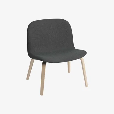 Nordic Nest Muuto Visu lounge chair upholstered chair Fiord 991-oak