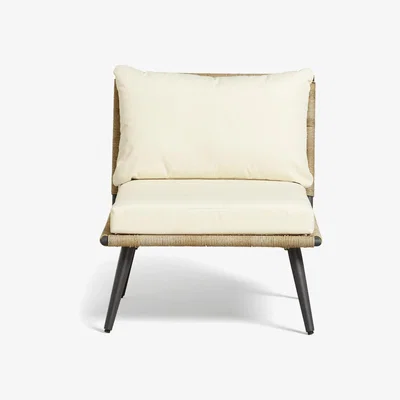 OKA OKA, Cabrera Chair, Garden Seating, Aluminium/Rattan