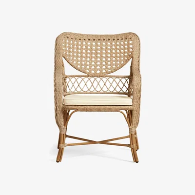 OKA OKA, Tofinho Garden Chair, Garden Seating, Aluminium/Rattan