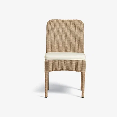 OKA OKA, Talland Dining Chair - Driftwood, Garden Seating, All Weather Rattan