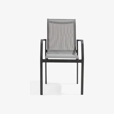 Oak&More Calla Grey Garden Chairs - Grey, 2 Chairs