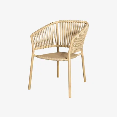 Olivia's Cane-line Ocean Stackable Natural Outdoor Armchair