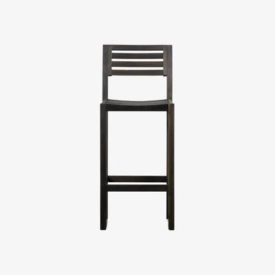 Olivia's Gallery Outdoor Set of 2 Gallery Outdoor Romilly Bar Stools Black