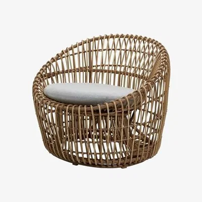 Olivia's CANE-LINE Nest Outdoor Round Chair