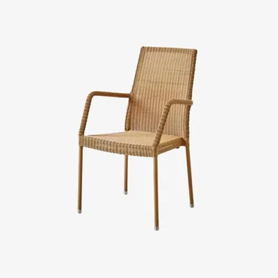 Olivia's CANE-LINE Newman Outdoor Armchair Fiber Natural
