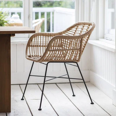 Olivia's Garden Trading Hampstead Dining Chairs Oak
