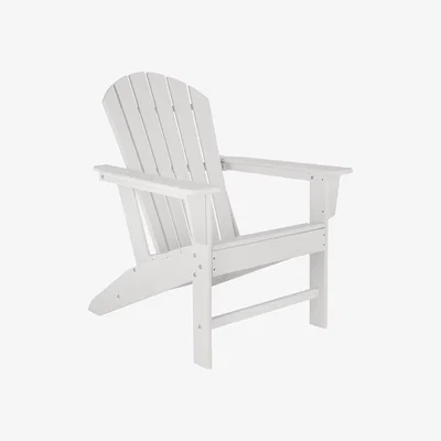 The Range Adirondack Design Garden Chair - White/White