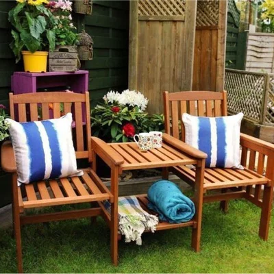 The Range Wooden Companion Set  - Brown
