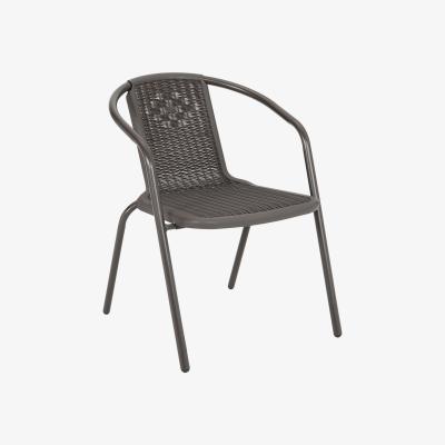 The Range Stacking Garden Chair (Set of 6) - Brown