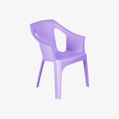 The Range Cool Garden Dining Chair - Pack of 1 - Purple