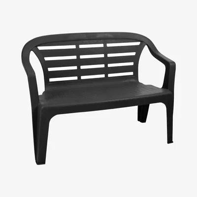 The Range Flores Garden Bench - Anthractie