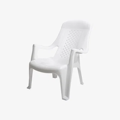The Range Club Patio Chair - White