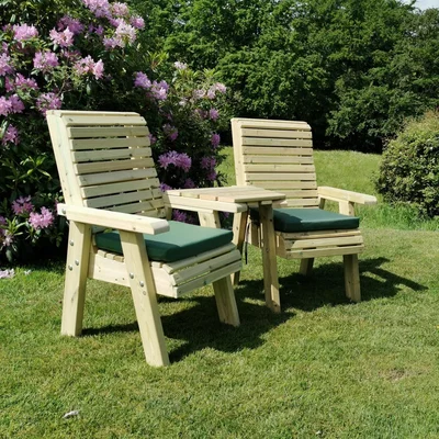 The Range Ergo Love Seats - Redwood