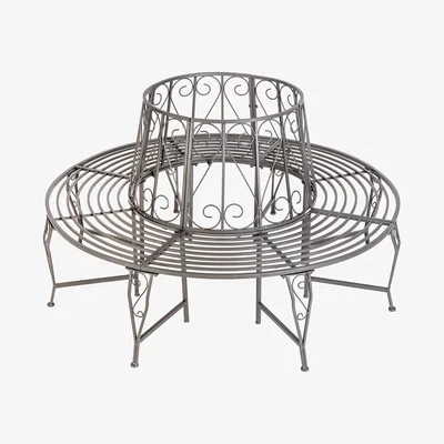 The Range 360 Degree Garden Circular Bench - Anthracite