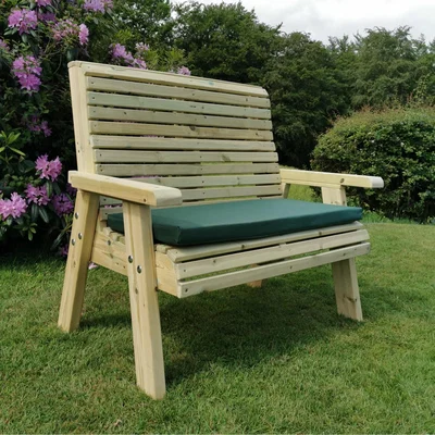 The Range Ergo 2 Seat Bench - Redwood
