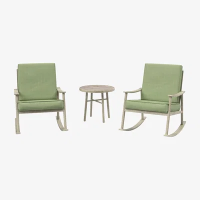 The Range Sardinia 3 Piece Rocker Set - Sage