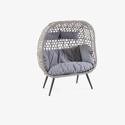 The Range Suntime Double Naples Standing Cocoon Chair - Grey