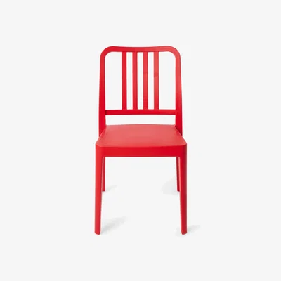 Sazy Gai Set of 2 Garden Chairs, Red