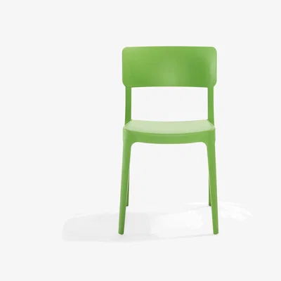 Sazy Panz Set of 4 Garden Chair, Green