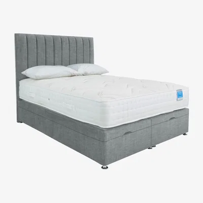 Furniture Village Sleep Story - Deluxe Firm End Ottoman Divan Set - Small Single