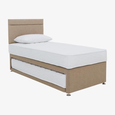 Furniture Village Highgrove - Stayover Guest Bed with Mirage Headboard - Beige