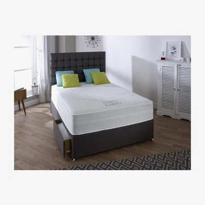 Downtown Highgrove Belgravia Natural 2000 Platform Top Divan Set
