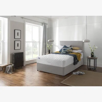 Downtown Silentnight Cerise Eco Platform Top Divan Set