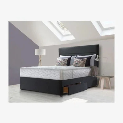 Downtown Sealy Sapphire Latex Superior Platform Top Divan Set