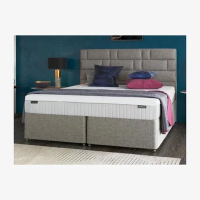 Downtown Dunlopillo Orchid Mattress & Slatted Divan Base