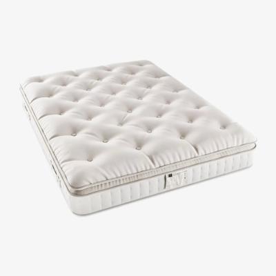 John Lewis John Lewis British Natural Collection Herdwick Pillowtop 4250, Small Double, Regular Tension Pocket Spring Mattress