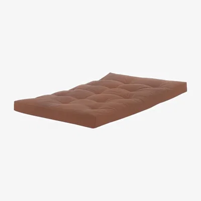 The Range 2 Seater Reflex Foam Futon Mattress Only - brown