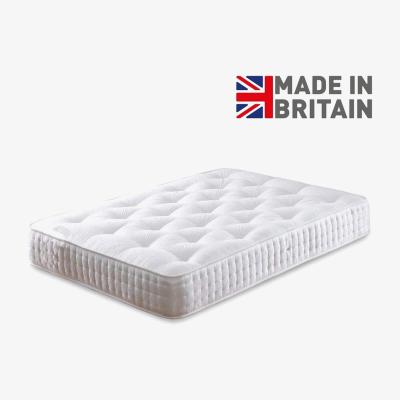 The Range Majestic 2000 Pocket Sprung Small Double Size Mattress - 30 Height - White