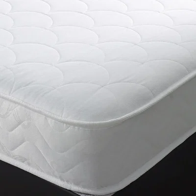 The Range Starlight Beds Quilted Top Panel Memory foam and Spring Mattress - White / Small Double