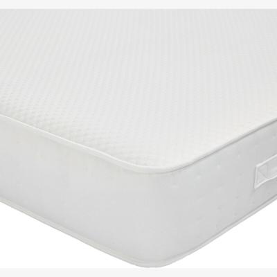 The Range 25cm Deep Bubble Stretch Memory foam with Orthopaedic Foam Twill Border Mattress - White / Medium Soft / Small Double