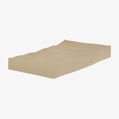 The Range 3 Seater Fibre Filled Futon Mattress - Cream / Small Double
