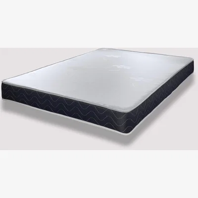The Range The Mars Stress Free Essentials 17cm Deep Black Border  Hybrid Spring Mattress - Off White / Small Double
