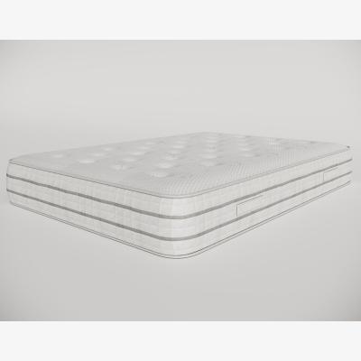 The Range Silk 1000 Pocket Sprung Mattress Small Double - White