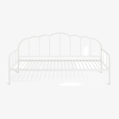 Habitat Habitat Petal Single Metal Day Bed Frame - White