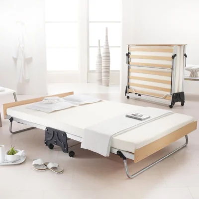Happy Beds Jay-Be J-Bed - Single - Folding Guest Bed with Performance Mattress - 3ft - Happy Beds