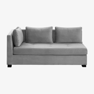 My Furniture Berkley Left Hand Day Bed - Dove Grey