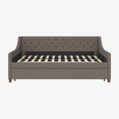 The Range NG Her Majesty Daybed Fabric Grey, Single - Grey
