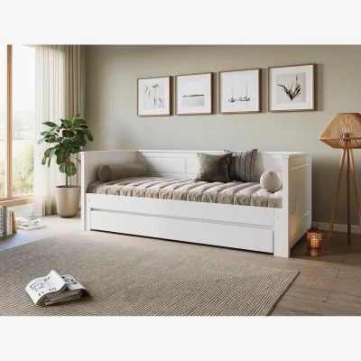 The Range Erika Solid Wood Guest Bed White