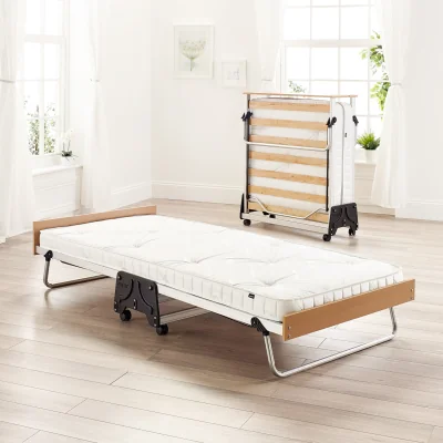 The Range Jay-Be J-Bed Folding Bed with Anti-Allergy Pocket Sprung Mattress - Black