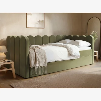 The Range Esme Cloud Day Bed with Trundle - Green